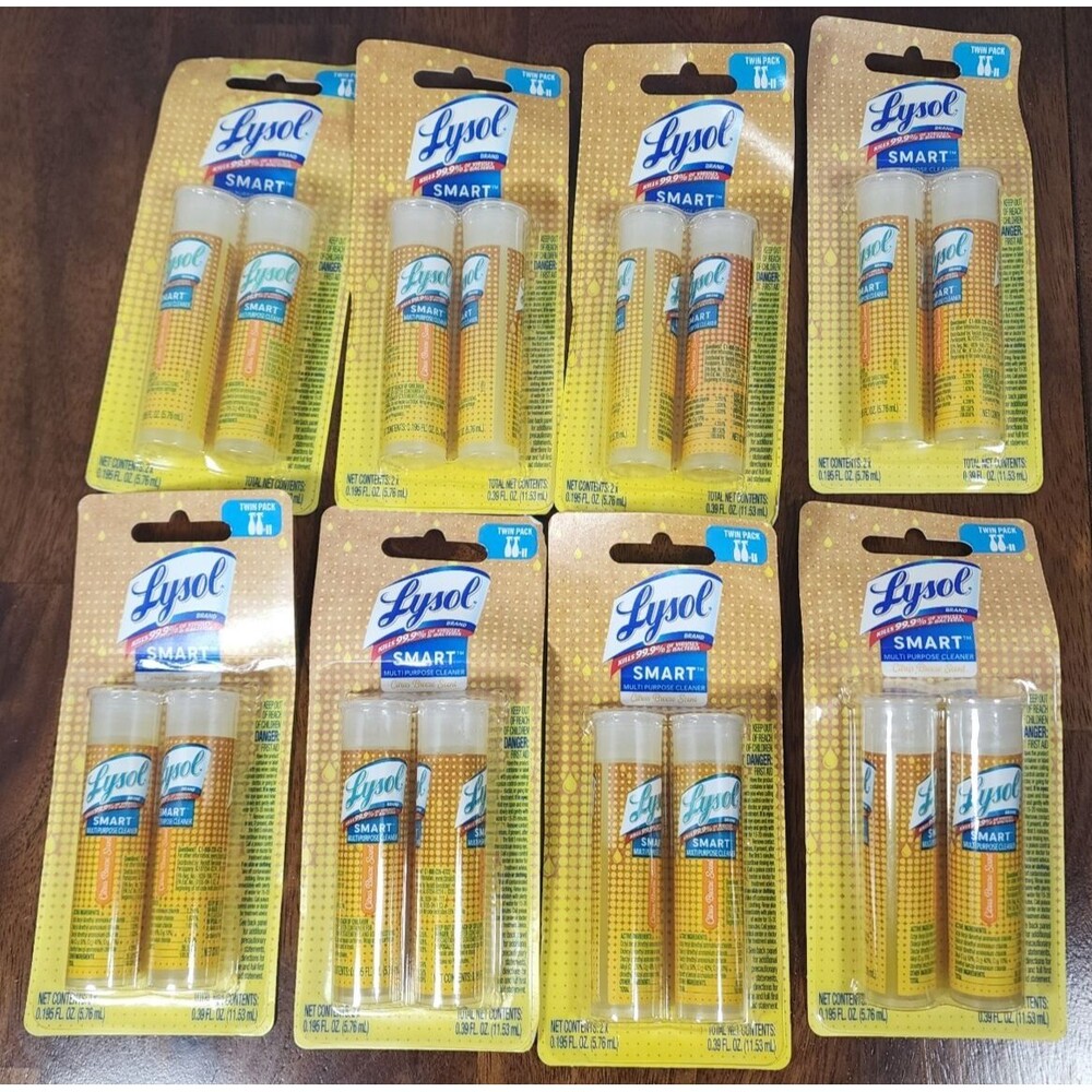 Lysol Smart Multi Purpose Cleaner Refill Cartridge 8 Packs